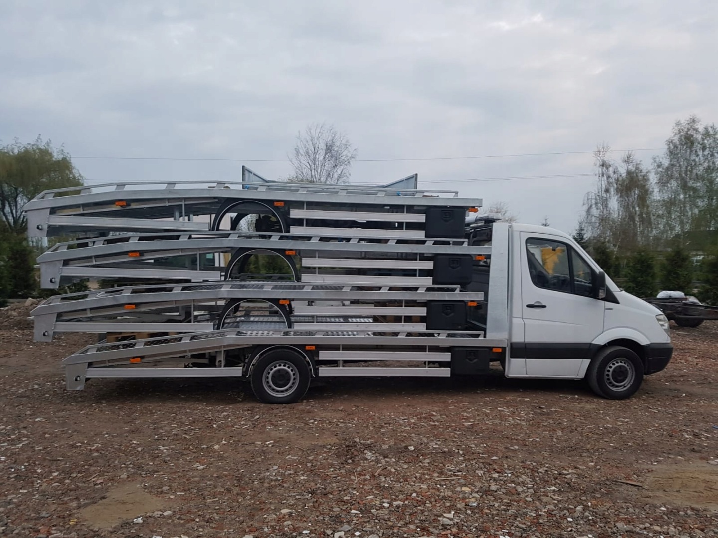 Sprinter-produktion hos partnern